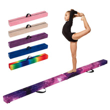 Load image into Gallery viewer, 270CM Folding Balance Beam with Solid Wood Base and Anti-slip Bottom

