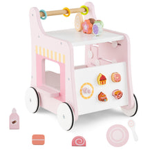 Load image into Gallery viewer, Multifunctional Ice Cream Cart Toy with Sweet Accessories and Smooth Wheels
