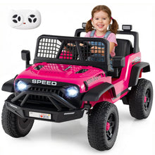 Load image into Gallery viewer, 24V Kids Ride on Car with Remote Control, LED Lights, Horn
