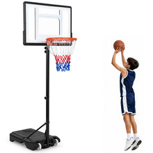 Load image into Gallery viewer, 10FT Portable Basketball Hoop and Stand with Wheels
