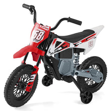 Load image into Gallery viewer, Kids Ride on Motorcycle, 12V Electric Ride On Bike with Training Wheels
