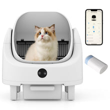 Load image into Gallery viewer, Self-Cleaning Cat Litter Box, Open-Top Electric Automatic Cat Toilet with APP Control
