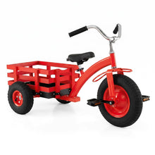 Load image into Gallery viewer, Kids Tricycle, Carbon Steel Toddler Trike with Inflatable Rubber Tires, Adjustable Handlebar &amp; Seat
