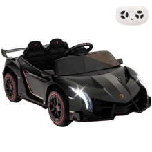Load image into Gallery viewer, Kids Ride on Car, 12V Battery Powered Licensed Lamborghini Car with Remote Control, Music, 3 Speeds
