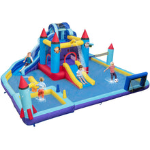 Load image into Gallery viewer, 10 in 1 Inflatable Kids Bouncy Castlek with 2 Slides
