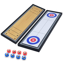 Load image into Gallery viewer, 2 in 1 Shuffleboard and Curling Game Table
