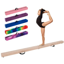Load image into Gallery viewer, 270CM Folding Balance Beam with Solid Wood Base and Anti-slip Bottom
