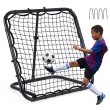 Load image into Gallery viewer, Foldable Football Rebounder Net, Football Training Net with Metal Frame
