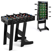 Load image into Gallery viewer, Folding Football Table, Free Standing Foosball Soccer Game
