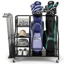 Load image into Gallery viewer, Golf Storage Rack, Golf Bag Stand
