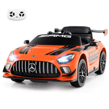 Load image into Gallery viewer, 12V Kids Powered Ride on Car Benz GT3 with Spoiler and Remote Control
