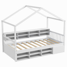 Load image into Gallery viewer, 201x116cm Wooden Kids Bed Frame
