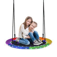 Load image into Gallery viewer, 100cm Round Tree Swings with LED Lights
