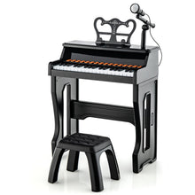 Load image into Gallery viewer, 37-Key Electronic Piano Keyboard with Adjustable Microphone
