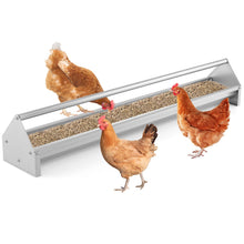 Load image into Gallery viewer, 115cm Long Heavy-Duty Large Capacity Chicken Feeder
