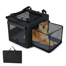 Load image into Gallery viewer, Foldable Pet Carrier Bag, Portable Dog Cat Travel Carriers (80 x 65 x 42cm)
