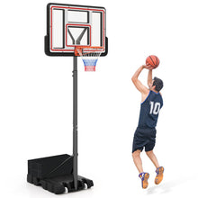 Load image into Gallery viewer, 7.4-10FT Height Adjustable Portable Basketball Goal
