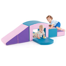 Load image into Gallery viewer, Soft Play Equipment for Toddlers, 6 Pieces Kids Activity Set for Climbing
