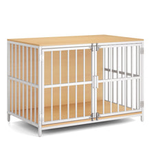 Load image into Gallery viewer, Heavy Duty Dog Kennel with Dual Lockable Double Doors
