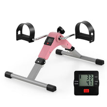 Load image into Gallery viewer, Under Desk Exercise Bike Pedal Exerciser with LCD Display for Legs and Arms Workout
