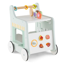 Load image into Gallery viewer, Multifunctional Ice Cream Cart Toy with Sweet Accessories and Smooth Wheels
