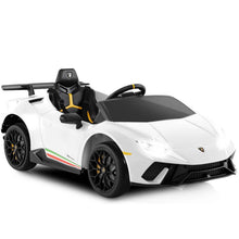 Load image into Gallery viewer, Kids Electric Ride on Car, 12V Licensed Lamborghini Battery Powered Toy Vehicle
