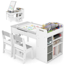 Load image into Gallery viewer, Kids Art Table and Chairs Set
