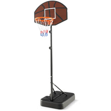 Load image into Gallery viewer, 5.6FT-6.5FT Height Adjustable Basketball Goal System
