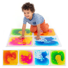 Load image into Gallery viewer, 30 x 30 CM Square Liquid Puzzle Pads Lava Brick Dance Step Mats
