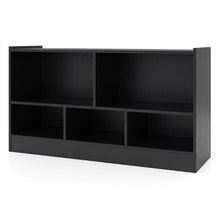 Load image into Gallery viewer, 5-Cubby Wooden Kids Storage Shelf Unit
