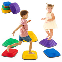Load image into Gallery viewer, Stepping Stones for Kids, Toddler Balance Stone with Non-Slip Edge (6 Pcs: 34 x 34 x 15cm)
