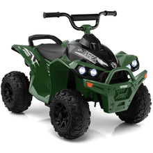 Load image into Gallery viewer, Kids Electric Quad Bike, 12V Battery Powered Toy Car with Music, Lights, Horn
