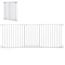 Load image into Gallery viewer, 3 Panel Foldable Pet Gate, Pressure Baby Gate with One-hand Opening

