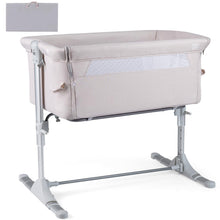 Load image into Gallery viewer, Baby Bassinet Crib Bedside Sleeper with Adjustable Height
