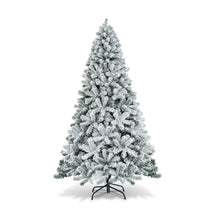 Load image into Gallery viewer, 7.5FT Snow Flocked Artificial Christmas Tree with 600/1010 Tips
