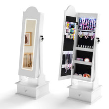 Load image into Gallery viewer, Kids Jewelry Cabinet Children Jewelry Organizer with Lights
