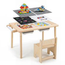 Load image into Gallery viewer, Kids Sensory Table and Chair Set, Activity Table

