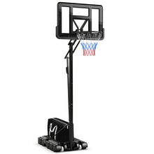 Load image into Gallery viewer, 12FT Portable Basketball Set with 44" Backboard, Wheels
