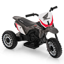 Load image into Gallery viewer, Kids Electric Motorbike, 6V Licensed Honda Ride on Motorcycle with Horn &amp; Extended Seat
