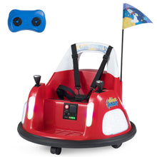 Load image into Gallery viewer, 12V Bumper Car for Kids with Remote Control and Lighting Modes
