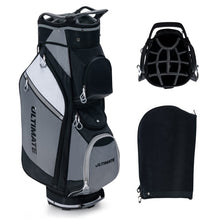 Load image into Gallery viewer, Golf Cart Bag, Golf Trolley Bag with 14 Way Dividers, Cooler Bag, Shoulder Strap
