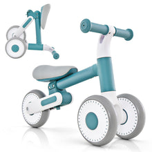 Load image into Gallery viewer, Balance Bike, No Pedal Baby Walker Push Ride On Toy with 3 Wheels, Ergonomic Handle and Height Adjustable Seat
