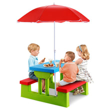 Load image into Gallery viewer, Garden Bench Set with Detachable Parasol
