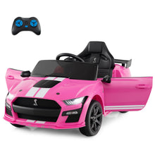 Load image into Gallery viewer, 12V Kids Electric Ride on Car, Battery Powered Toy Vehicle with Remote Control
