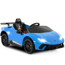 Load image into Gallery viewer, Kids Electric Ride on Car, 12V Licensed Lamborghini Battery Powered Toy Vehicle
