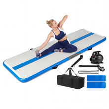 Load image into Gallery viewer, Inflatable Gymnastic Mat, 3M Home Gym Yoga Training Mat with Premium PVC Construction
