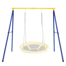 Load image into Gallery viewer, Kids Swing Frame Heavy Duty Metal Swing Stand with Ground Stakes
