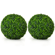 Load image into Gallery viewer, 2PCS Artificial Topiary Ball 40cm Decorative Realistic Round Topiary Plant
