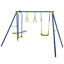 Load image into Gallery viewer, Metal Swing A-Frame with Swings
