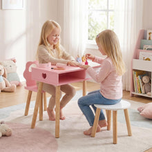 Load image into Gallery viewer, Kids Vanity Set, Girls Pretend Nail Salon Playset with Eye Shadow
